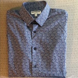 Express Men’s floral dress shirt